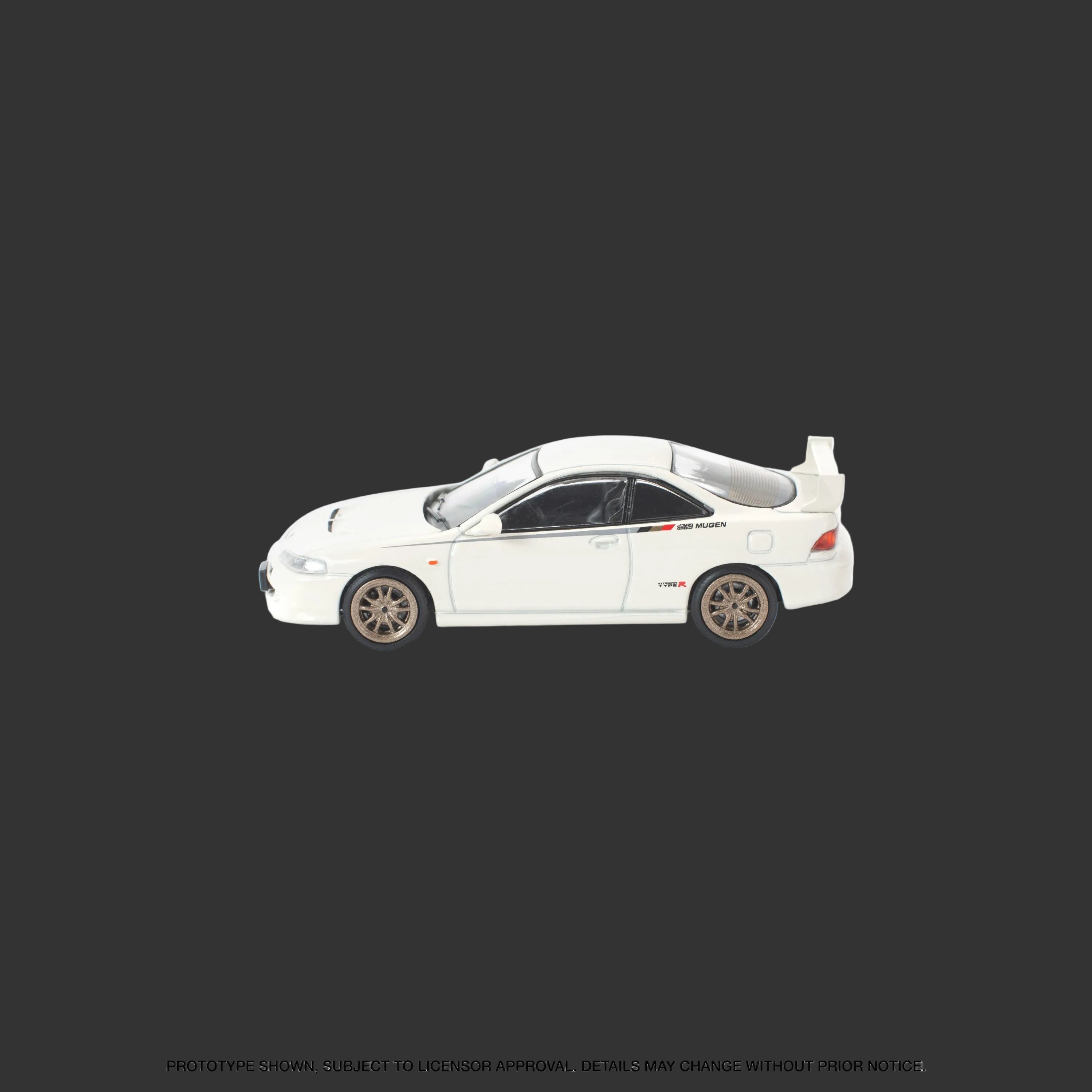 Pop Race 1:64 Honda Integra DC2 MUGEN in White | Pre-Order