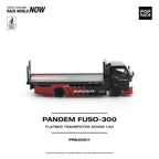 Pop Race 1:64 Pandem Fuso 300 Flatbed Transporter Advan | Pre-Order