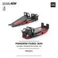 Pop Race 1:64 Pandem Fuso 300 Flatbed Transporter Advan | Pre-Order