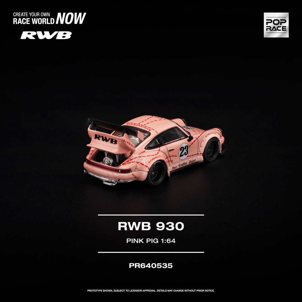 Pop Race 1:64 RWB 930 Pink Pig | Pre-Order
