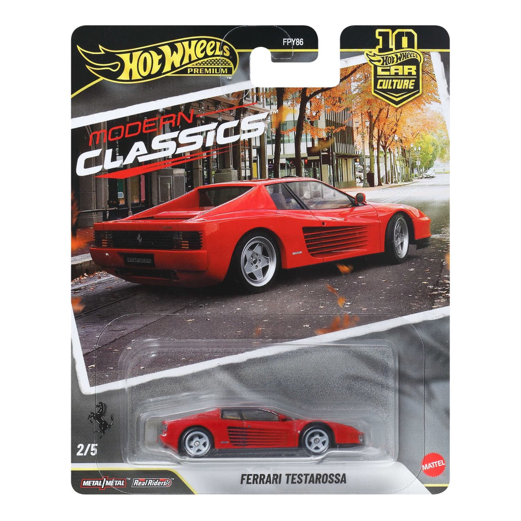 Hot Wheels Car Culture Modern Classics 10th Anniversary 2026 S Case | 5-Car Set or Sealed case
