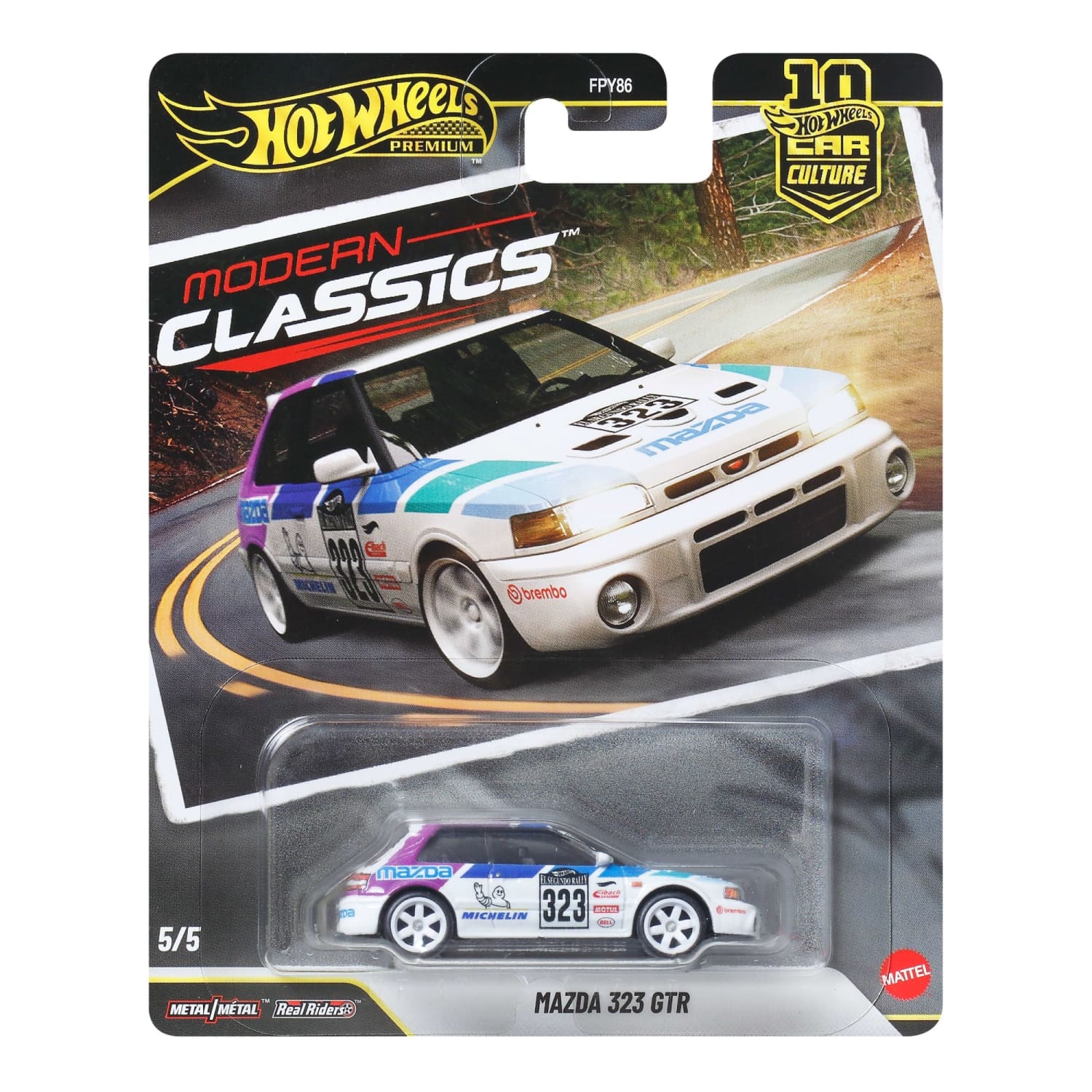 Hot Wheels Car Culture Modern Classics 10th Anniversary 2026 S Case | 5-Car Set or Sealed case