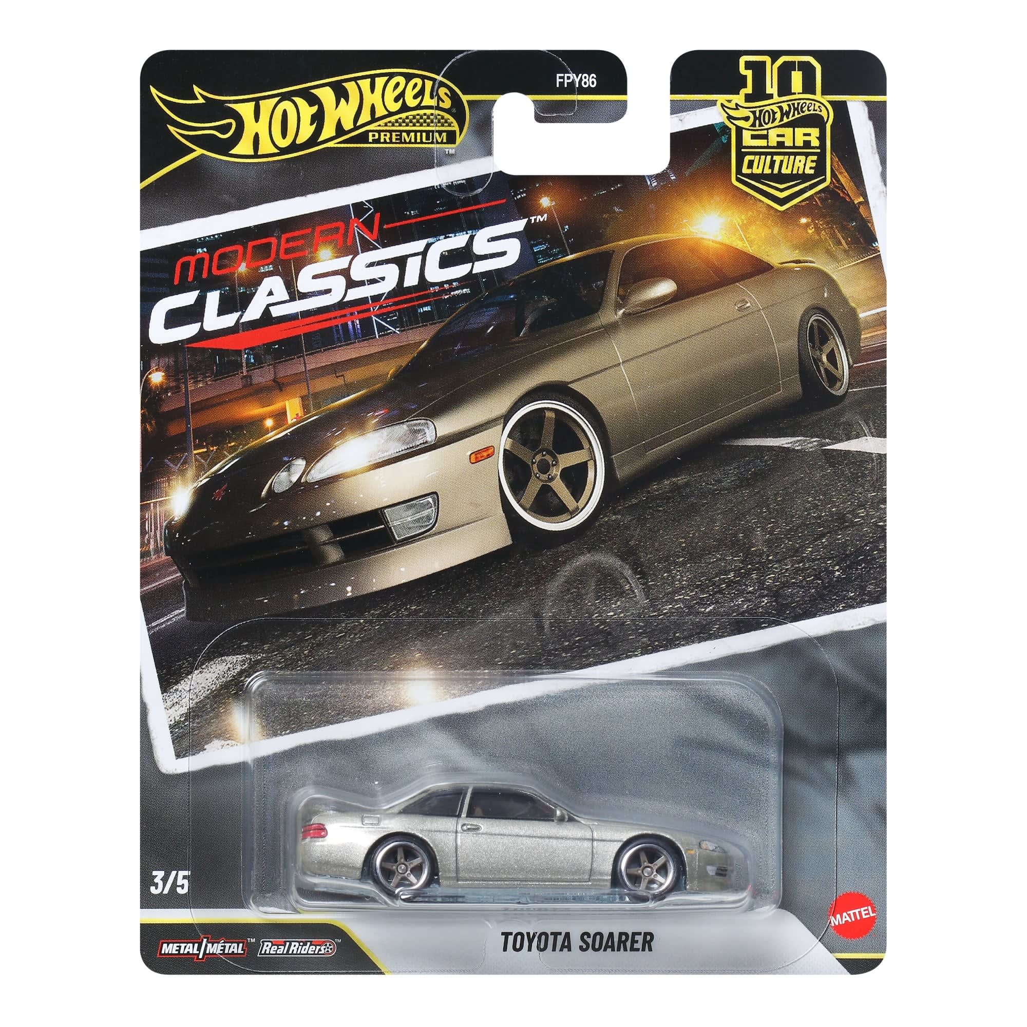 Hot Wheels Car Culture Modern Classics 10th Anniversary 2026 S Case | 5-Car Set or Sealed case