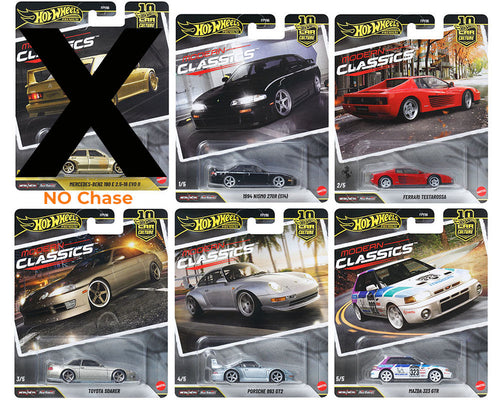 Hot Wheels Car Culture Modern Classics 10th Anniversary 2026 S Case | 5-Car Set or Sealed case