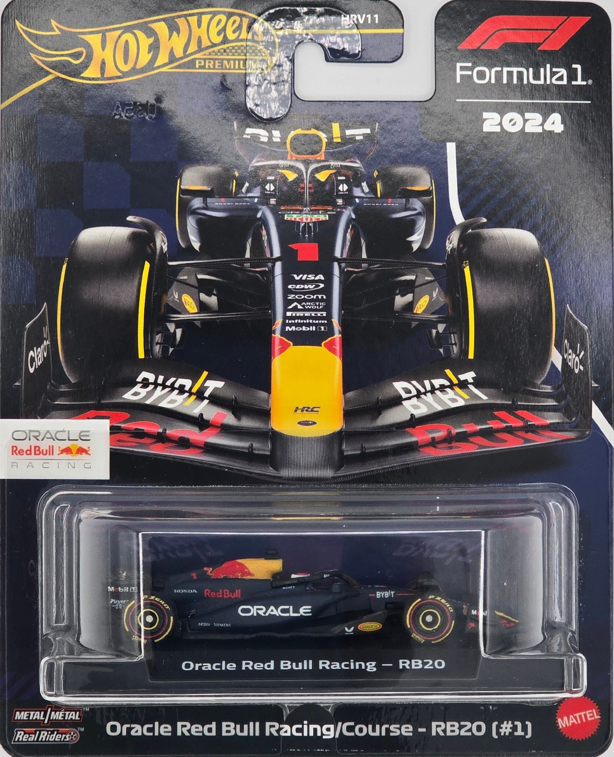 Hot Wheels Premium 2024 Formula 1 Red Bull Racing #1 (Max Verstappen)
