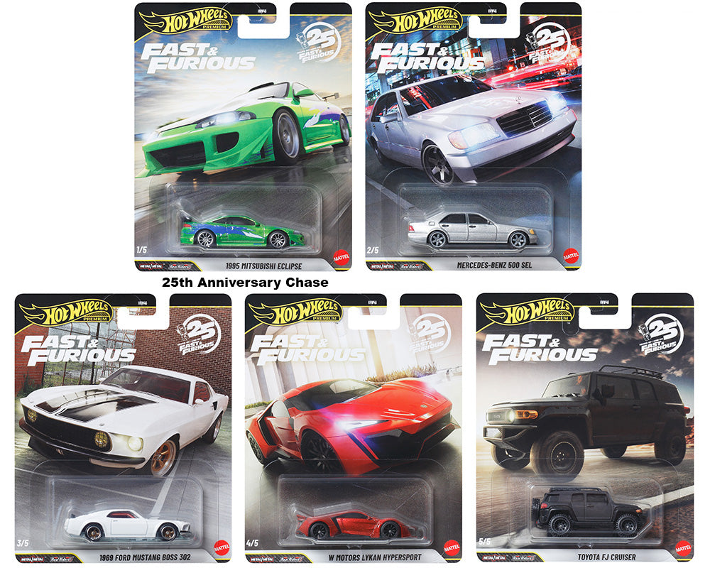 Hot Wheels Fast & Furious 25th Anniversary 2026 N Case Sealed