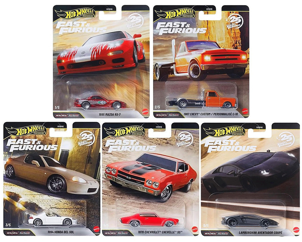 Hot Wheels Fast & Furious 25th Anniversary Case P 1:64 | Preorder