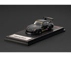 Ignition Model 1:64 RWB 993 #77 OBA BONE Matte Black | Pre-Order