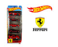 Hot Wheels Ferrari 5 pack set 1:64
