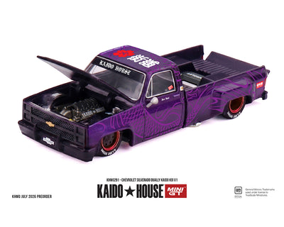 Kaido House x Mini GT 1:64 Chevrolet Silverado Dually KAIDO Koi V1 | Pre-Order