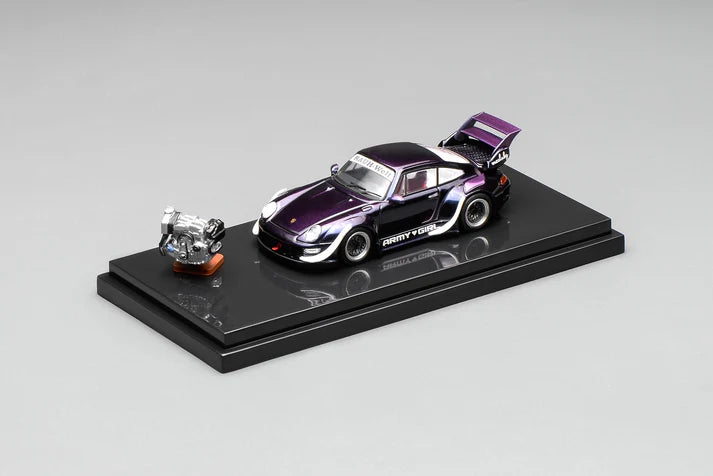 MotorHelix 1:64 RWB 993 Army Girl | Pre-Order
