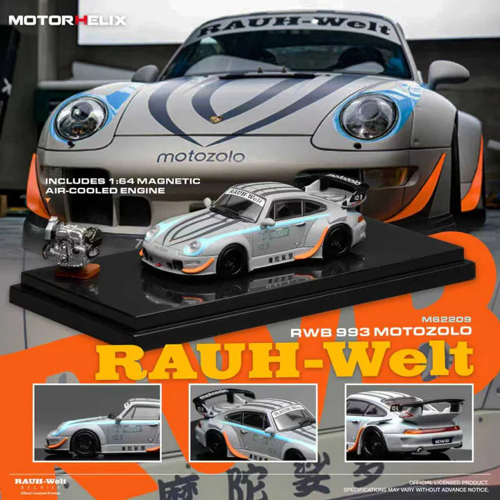 MotorHelix 1:64 RWB 993 Motozolo | Pre-Order