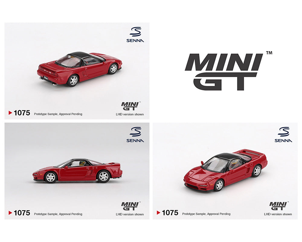 Mini GT 1:64 Honda NSX 1989 w/ Ayrton Senna Figure | Preorder