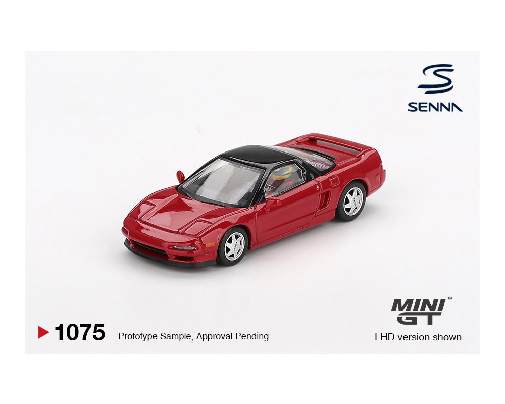Mini GT 1:64 Honda NSX 1989 w/ Ayrton Senna Figure | Preorder