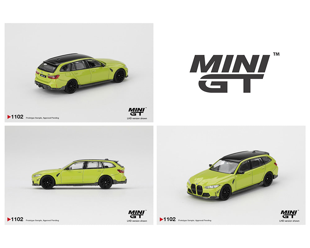 Mini GT BMW M3 Touring Sao Paulo Yellow 1:64 | Preorder