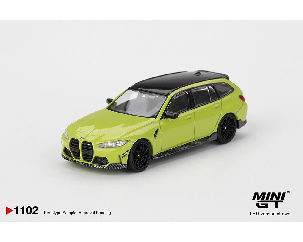 Mini GT BMW M3 Touring Sao Paulo Yellow 1:64 | Preorder