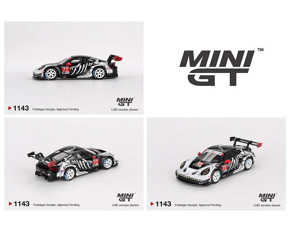 Mini GT 1:64 Porsche 911 GT3 R #77 AO Racing 2025 IMSA | Preorder