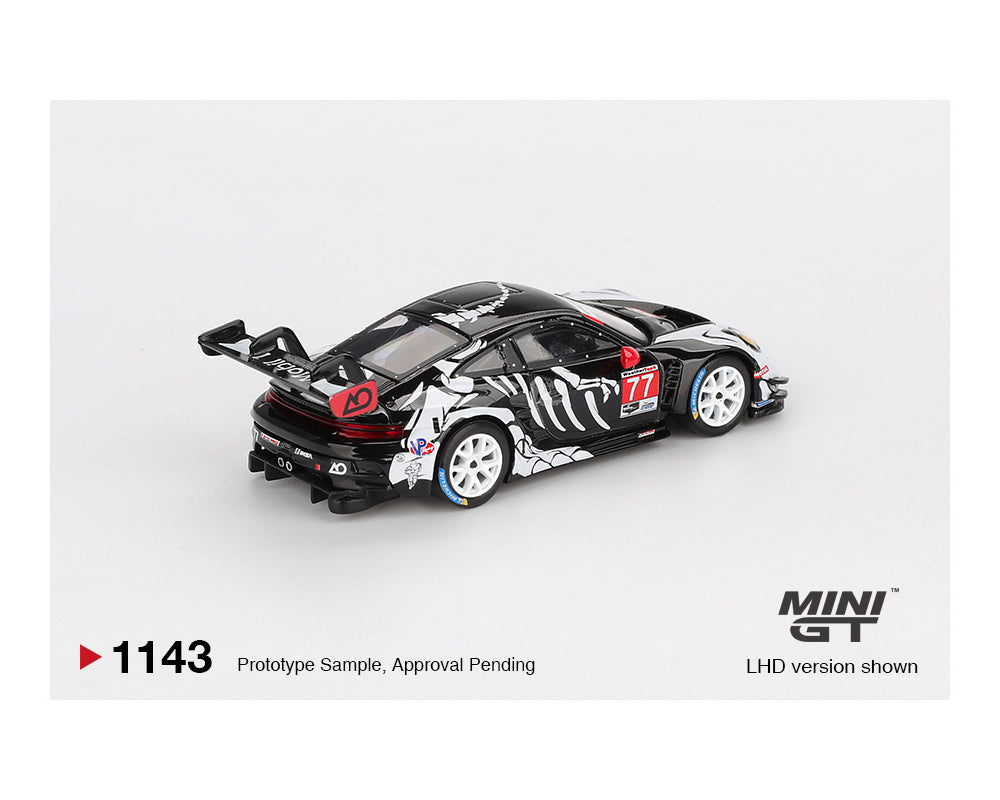 Mini GT 1:64 Porsche 911 GT3 R #77 AO Racing 2025 IMSA | Preorder