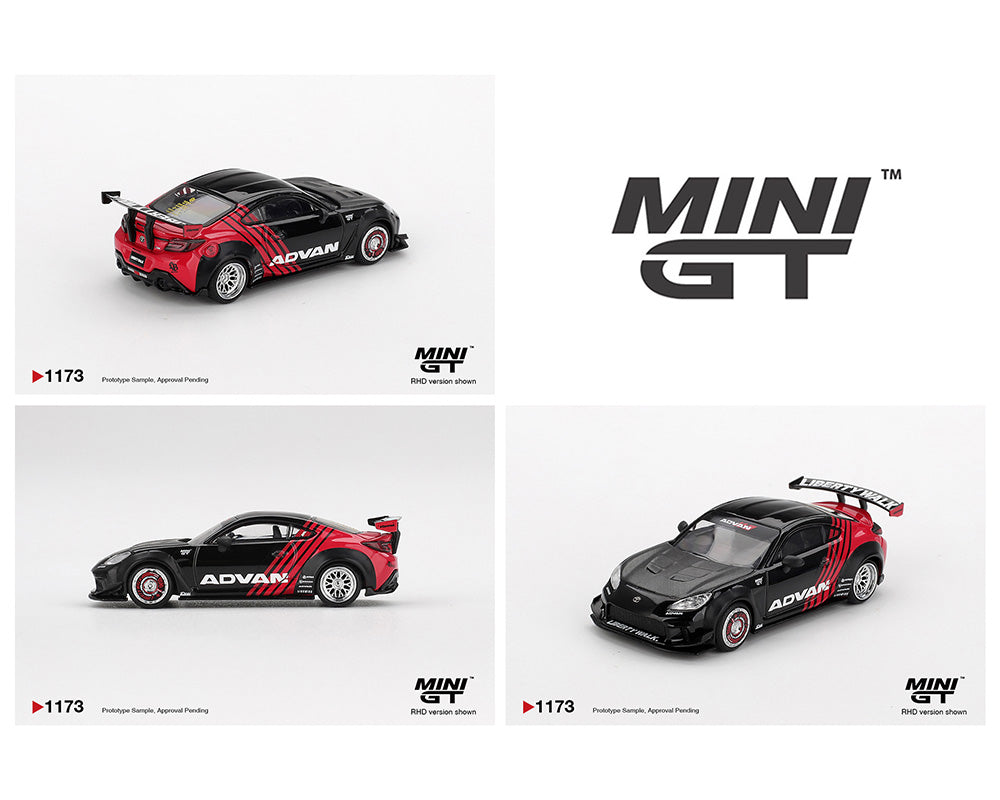 Mini GT 1:64 Toyota GR86 LB★Nation Advan | Preorder