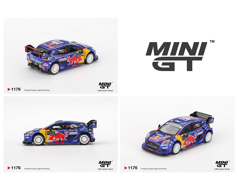 Mini GT 1:64 Ford Puma Rally1 #55 M-Sport 2025 Monte-Carlo | Preorder