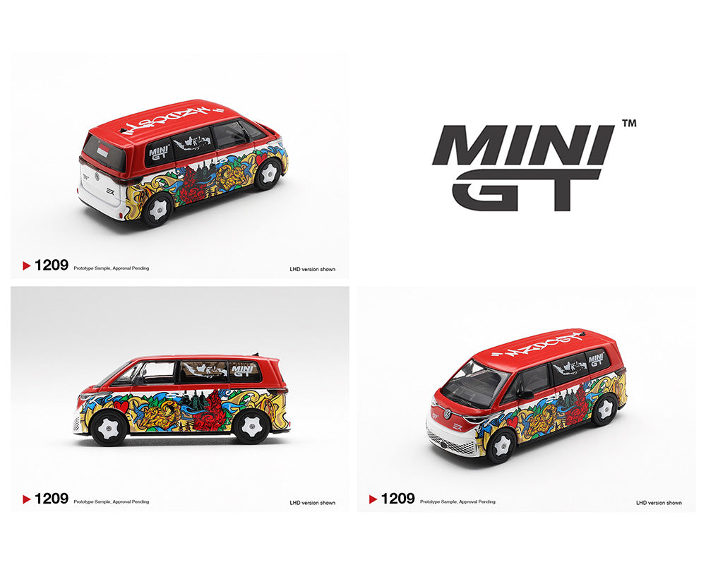 Volkswagen Miniature Collection 1/64 未開封 Mini GT Volkswagen ID Buzz Mizu Design 1:64 Diecast Model – Kai's