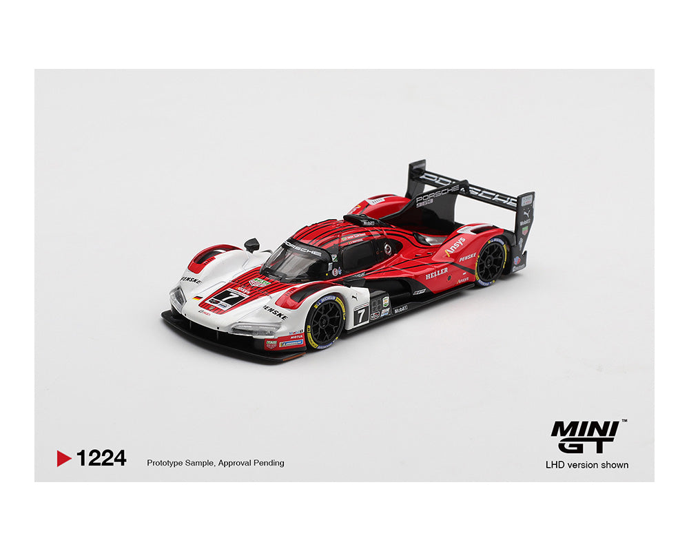 Mini GT 1:64 Porsche 963 #7 Penske Motorsport Daytona 2025 | Pre-Order
