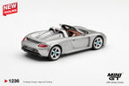 Mini GT 1:64 Porsche Carrera GT Silver Limited Edition | Pre-Order