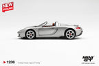 Mini GT 1:64 Porsche Carrera GT Silver Limited Edition | Pre-Order