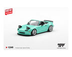 Mini GT 1:64 Mazda MX-5 (NA) Pandem in Mint Green | Pre-Order