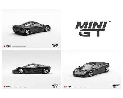 Mini GT 1:64 McLaren F1 Blue Black Metallic | Pre-Order