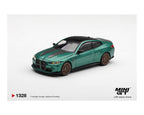 Mini GT 1:64 BMW M4 CS Frozen Isle of Man Green | Pre-Order