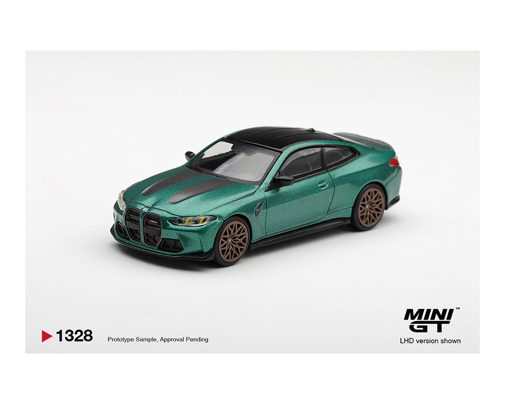 Mini GT 1:64 BMW M4 CS Frozen Isle of Man Green | Pre-Order