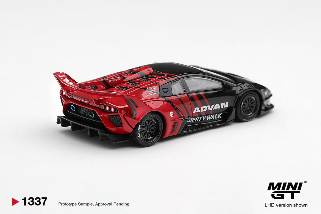 Mini GT 1:64 Lamborghini LB-Silhouette WORKS Murciélago GT Evo Advan | Pre-Order