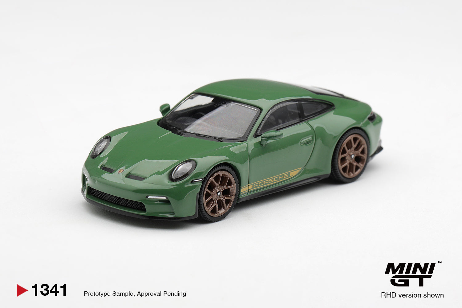 Mini GT 1:64 Porsche 911 (992) GT3 Touring Auratium Green | Pre-Order
