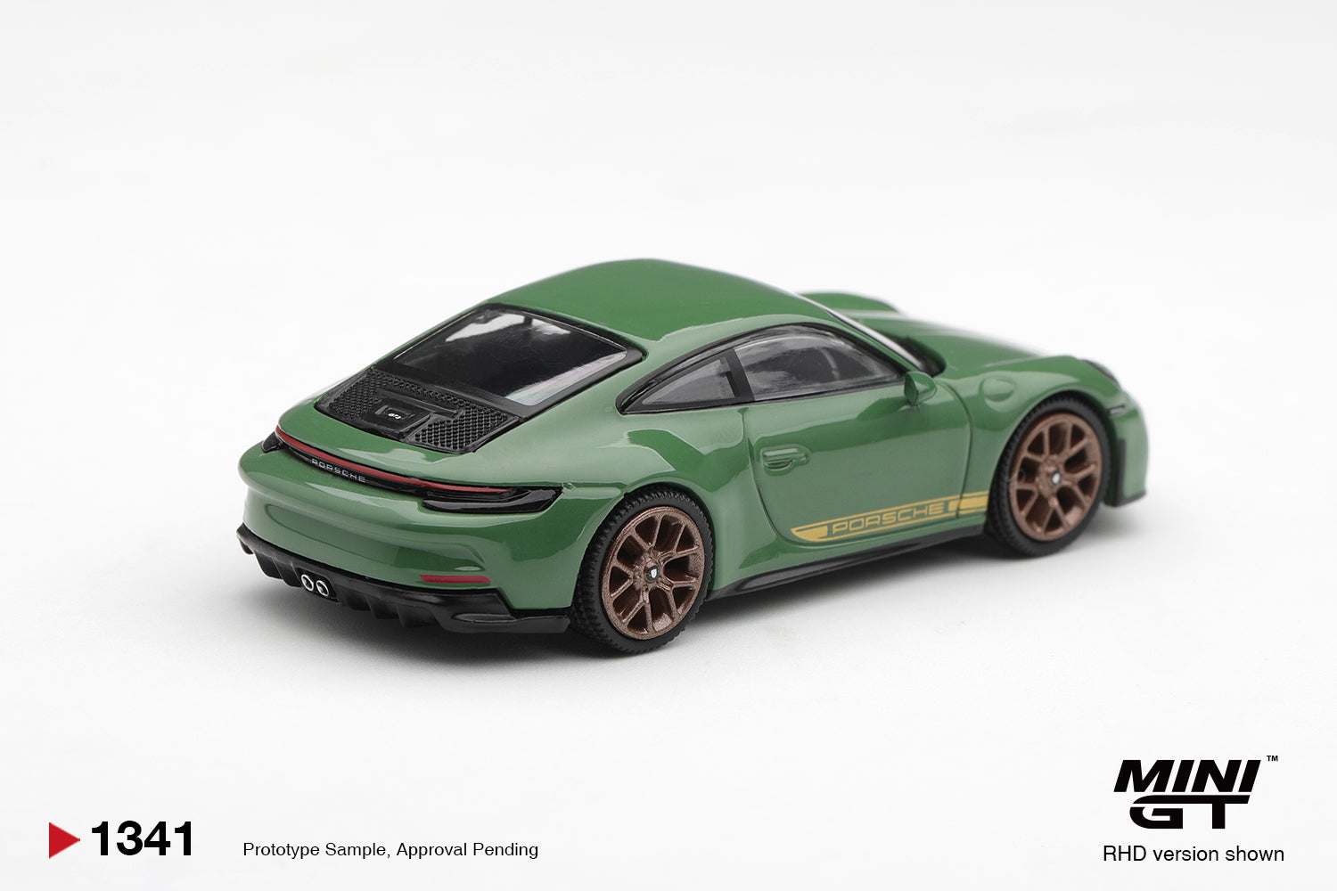 Mini GT 1:64 Porsche 911 (992) GT3 Touring Auratium Green | Pre-Order