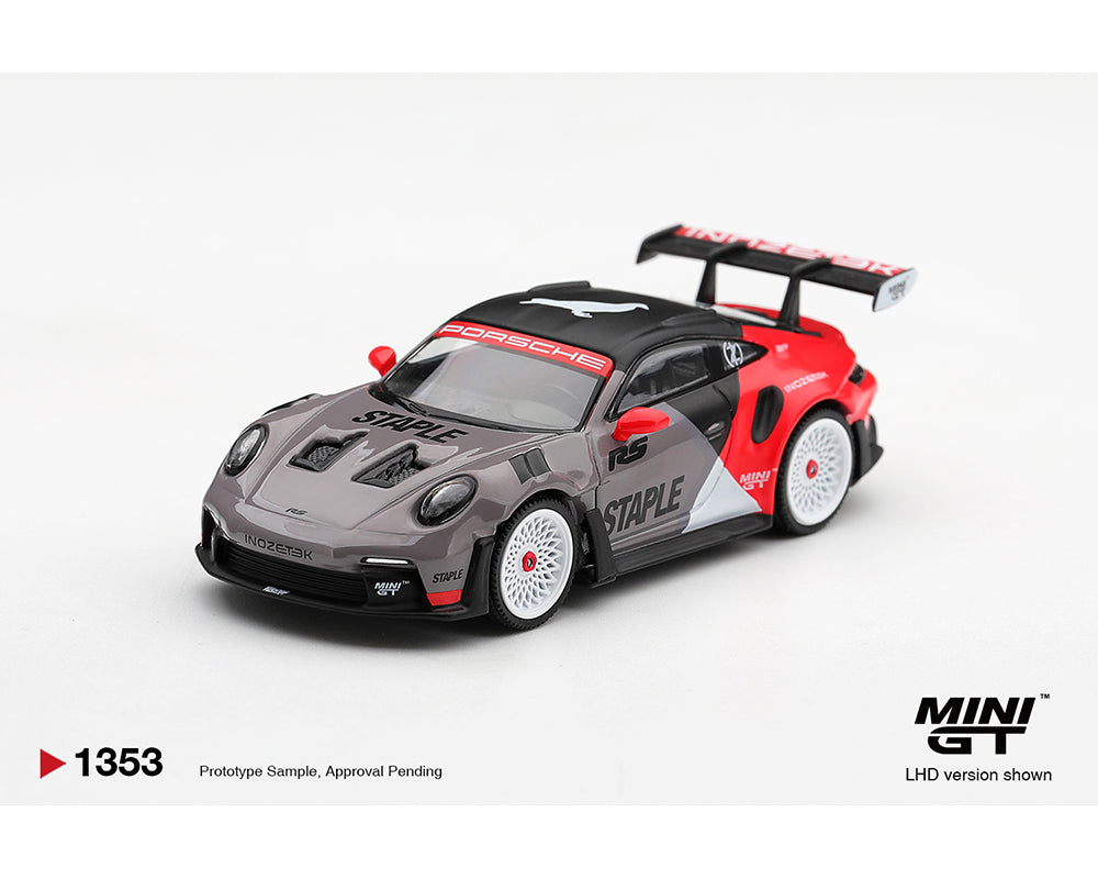 Mini GT 1:64 Porsche 911 GT3 RS STAPLE x INOZETEK | Pre-Order