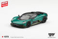 Mini GT 1:64 Aston Martin Valhalla Podium Green Limited Edition | Pre-Order
