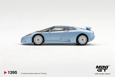 Mini GT 1:64 Bugatti EB110 GT Azzurro Metallizzato | Pre-Order