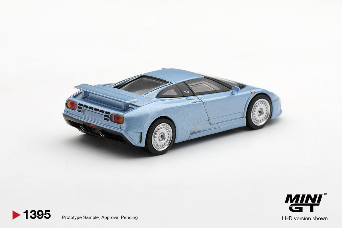 Mini GT 1:64 Bugatti EB110 GT Azzurro Metallizzato | Pre-Order