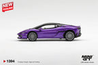 Mini GT 1:64 Lamborghini Temerario Viola Pasifae | Pre-Order