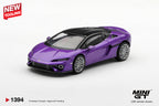 Mini GT 1:64 Lamborghini Temerario Viola Pasifae | Pre-Order
