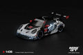 Mini GT 1:64 Porsche 911 GT3 R AO Racing “Skele-Glow Rexy” | Pre-Order