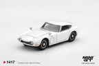 Mini GT 1:64 Toyota 2000GT Pegasus White | Pre-Order