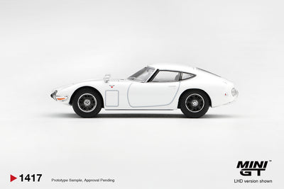 Mini GT 1:64 Toyota 2000GT Pegasus White | Pre-Order