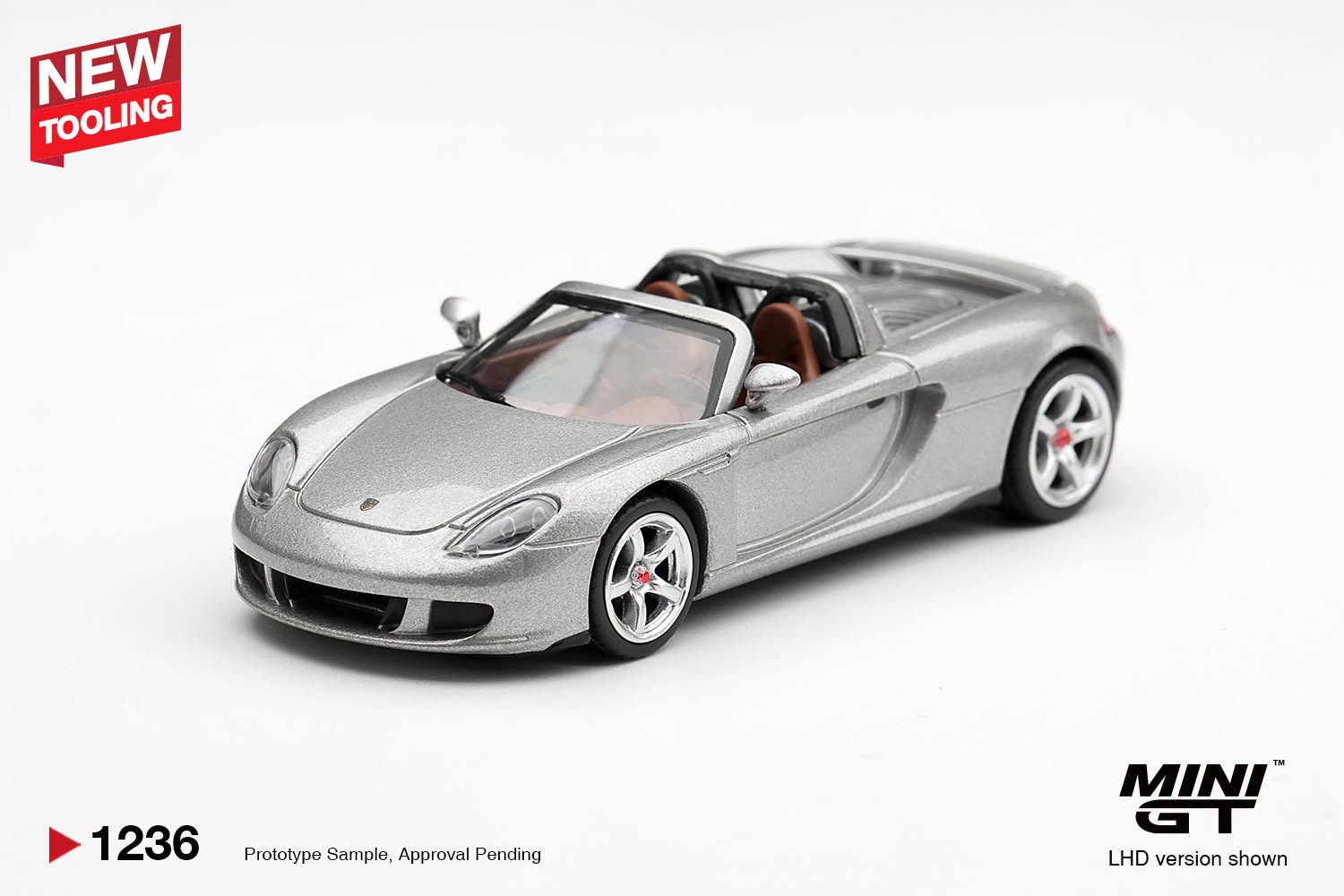 Mini GT Porsche Carrera GT Silver MGT01236-BL – Kai's Kollectibles