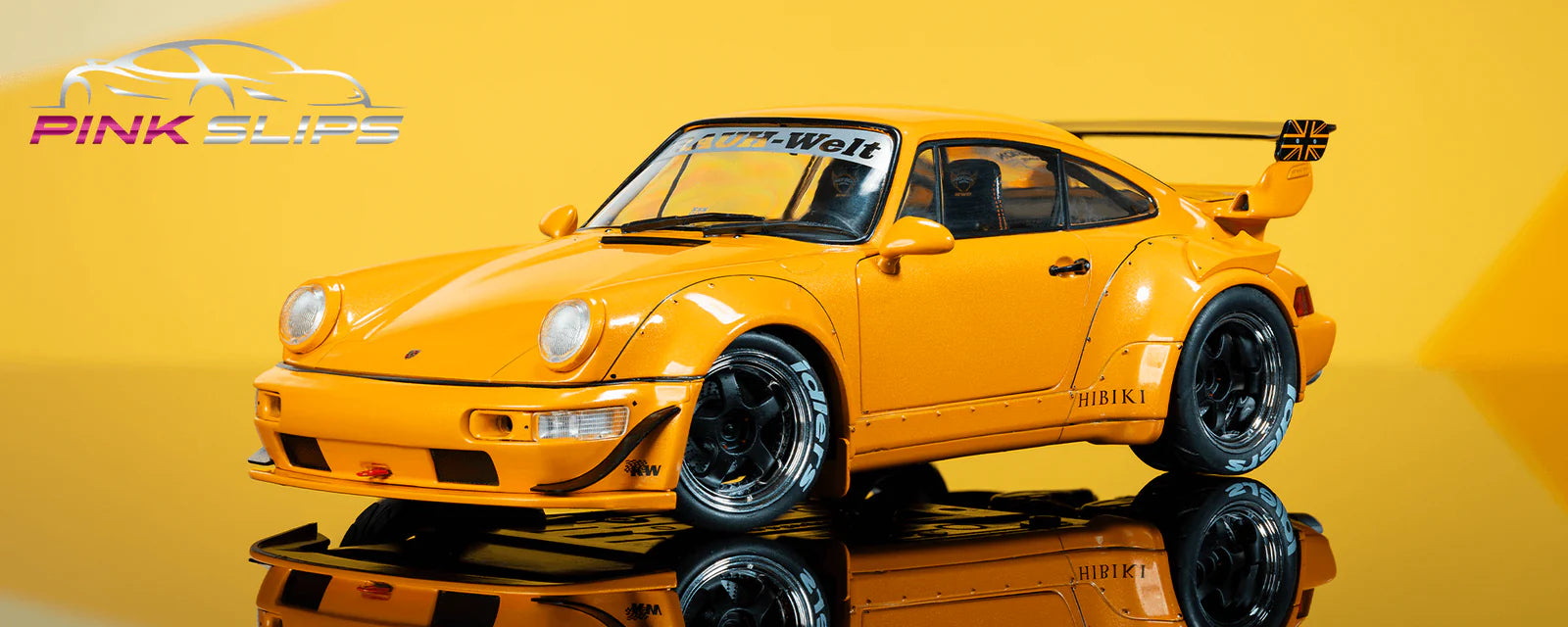 Jada Pink Slips 1:18 Porsche 911 RWB Hibiki in Orange