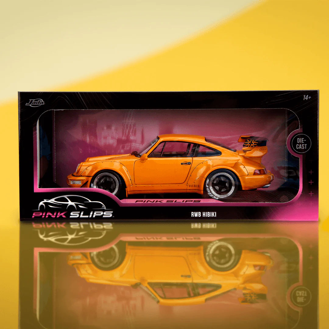 Jada Pink Slips 1:18 Porsche 911 RWB Hibiki in Orange