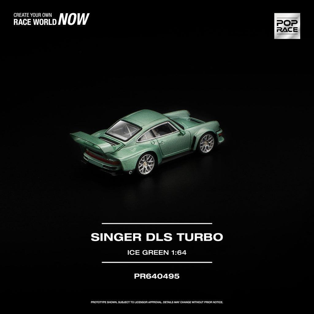 Pop Race 1:64 Singer DLS Turbo Ice Green | Pre-Order