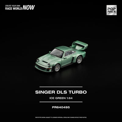 Pop Race 1:64 Singer DLS Turbo Ice Green | Pre-Order