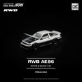 Pop Race 1:64 RWB AE86 White Black | Pre-Order